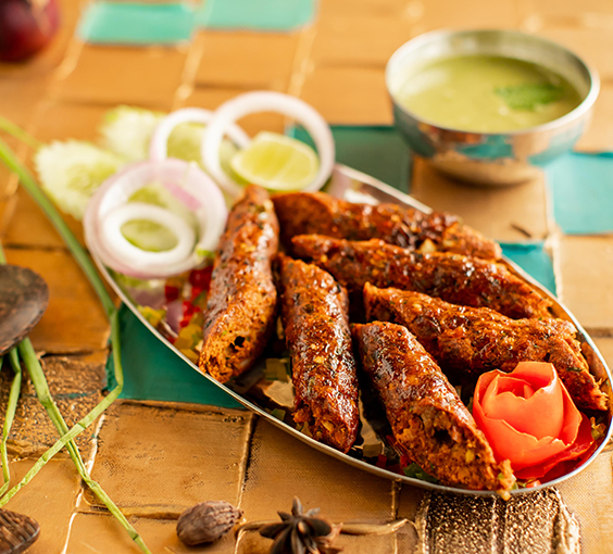 Mutton Seekh Kebab - IndiaGate Restaurant